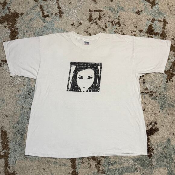 Vintage 2003 Evanescence Fallen Haunted Shirt Size XL Amy Lee Metal Band Tee - Picture 2 of 6